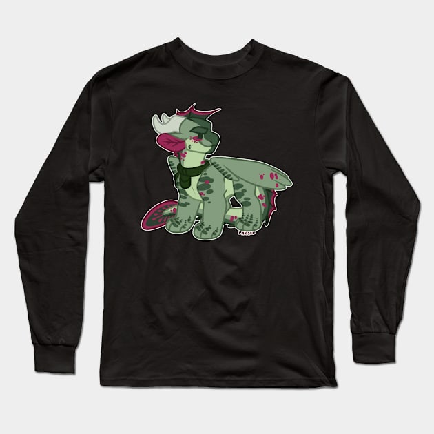 Cobra Lily Long Sleeve T-Shirt by Studio Maverick Art